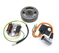 Zündung Linksdrehend 12V 35W für Kreidler Flory Florett K54 Eiertank Mofa Moped - Lichtmaschine, Polrad, CDI Zündeinheit, Kontaktlose Zündung - Passend für Puch, Hercules, Zündapp (Linksdrehend)