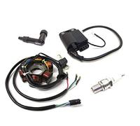Zündungsset passend für Piaggio NRG MC2, Sfera, NSL, TPH, Vespa ET2, Gilera Runner 50 - Lichtmaschine, CDI, Zündspule, Zündkerze, Stecker