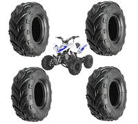 Zug, 4 Reifen 16 x 8 - 7 16/8.00 - 7 Reifen Union, Reifen für ATV Mini Quad verstärkt 4 P.R.