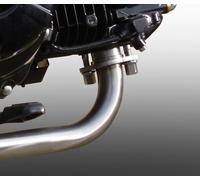 Zugelassener Auspuff und katalysator GPR Satinox Msx - Grom 125 2018/2020 e4
