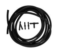 ZUNOXAZ Scheibenwaschanlage Schlauchset mit Leakproof Schlauchverbinder Kfz Wischwasser Schlauch Windschutzscheibenadapter Langlebig Reißfest Einfache Montage