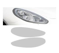 Zuphte Auto Scheinwerfer Folie für Porsche Panamera 970/2014-2016, 2 Stück Autoscheinwerfer Schutzfolie Rauchschwarz Transparent TPU Aufkleber