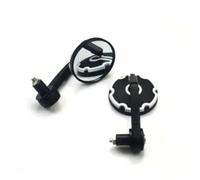 Zuphte Motorrad Spiegel für Honda CB1000R CB650 CB500F, Motorrad-Lenkerspiegel, Lenkerendenspiegel, Rückspiegel, Moto-Zubehör, 7/8'' 22mm (Weiss)