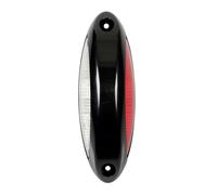 Zusätzliche Lampe Mit 4 LED Weiß Rot 9-32V Schwarzes Gehäuse EU Zulassung