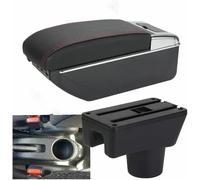 ZVFZGFGR Doppellagige Mittelarmlehnenbox für Dodge für Attitude Fahrzeugspezifische Nachrüst-Mittelarmlehnen-Ablagefächer