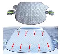 ZWBC Frontscheibenabdeckung für Renault Twingo, Sonnenschutz Frontscheibe Abdeckplane Abdeckung Frostschutzfolie 9 Magnet UV Schutz Frost,B/157 * 126cm