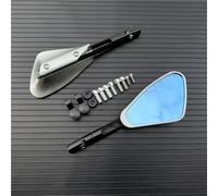 ZWBHNB Motorrad-Rückspiegel Für K1300 K1200 F800 F650 G650 Lenkerhalterung Konvexer Rückspiegel Umkehrspiegel Konvexspiegel(Titan)