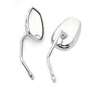 ZWBHNB Motorrad-Rückspiegel Für Suzuki GN 125, Lenkermontage, Konvexer Rückspiegel, Linker Und Rechter Reflektorspiegel Konvexspiegel