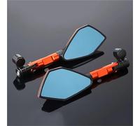 ZWBHNB Motorrad-Seitenspiegel Für Für R Nine T R1200GS S1000RR F800R S1000XR R1250GS Adventure F650GS G310R Konvexspiegel(Orange)