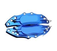 Zxfdsfdbnm Fahrzeug Bremssattel Abdeckungs Set, Aluminium, Automobil Styling Zubehör, Hochleistungs Bremssättel Gehäuse für Rad, Auto Bremssattel Abdeckung