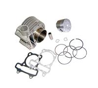 ZYLINDER KIT 125ccm 52mm für 4-TAKT 152QMI / 157QMJ / GY6 Motoren z.B.für BAOTIAN BENZHOU YIYING YY125T FLEX TECH HUATIAN HYOSUNG KREIDLER YIBEN ZNEN REX GY6