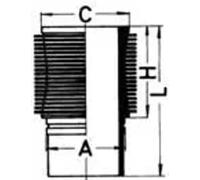Kolbenschmidt Zylinderlaufbuchse 89083110 endbearbeitet für VW Renault