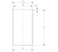 Zylinderlaufbuchse MAHLE 005 WV 07 00