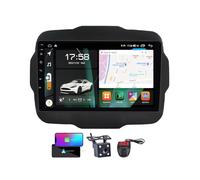 ZZPHKK Android 13 Autoradio für Jeep Renegade 2014-2018 mit Carplay Android Auto, 9 Zoll QLED Touchscreen, 8 Kerne, 8 GB RAM, 256 GB ROM, Bluetooth 5.0, GPS, FM/RDS Radio, SWC Rückfahrkamera