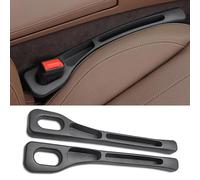 ZZQYLF 2 Stück Autositz Lückenfüller für BMW 1 Series E81 E82 E87 E88 118i 120i 125i 128i 130i 135i, Verhindert Dase Ding Fallenlassen Sitzspalt Organizer Auto Sitzplätze Zubehör,Black